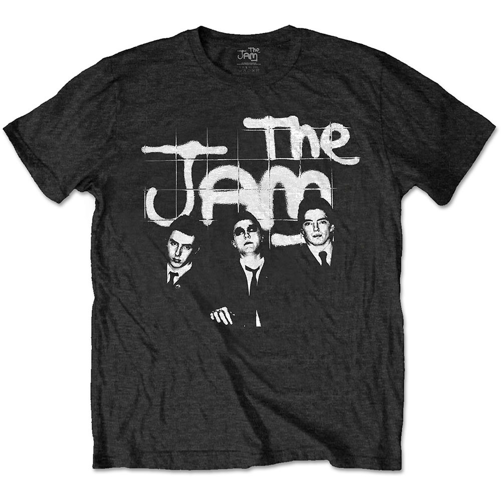 The Jam - B&W Group Shot Tshirt Homme - Noir